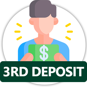 3rd deposit bonus at Uptown Pokies casino