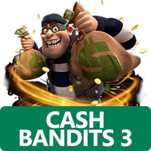 bonus in slot Cash Bandits 3 at uptown pokies casino
