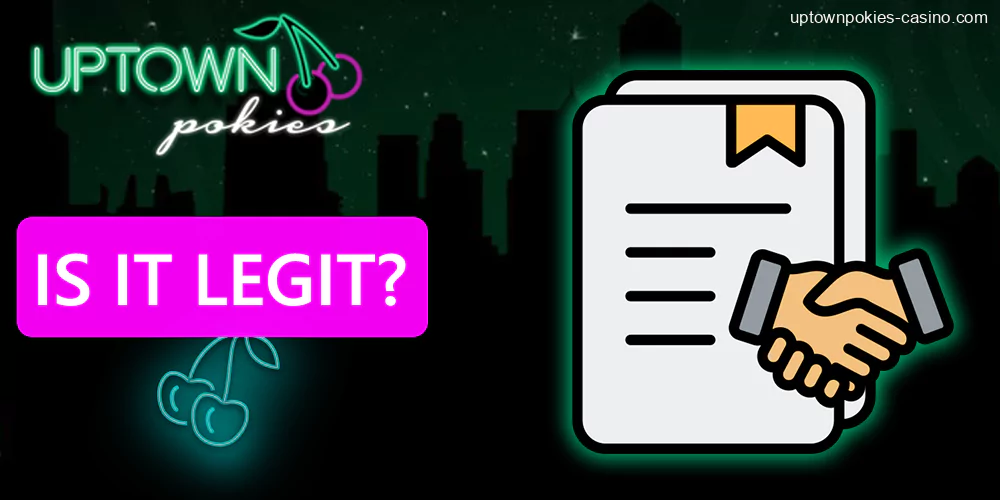 Is it legal to play at Uptown Pokies casino for Aussies