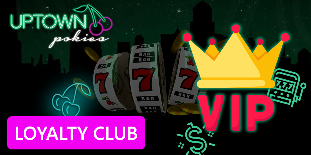 Uptown Pokies Casino VIP club for players from Australia