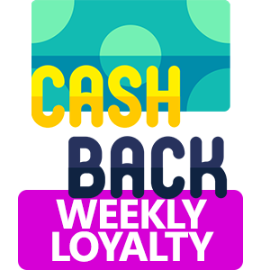 Weekly Loyalty Cashback bonus at uptown pokies casino