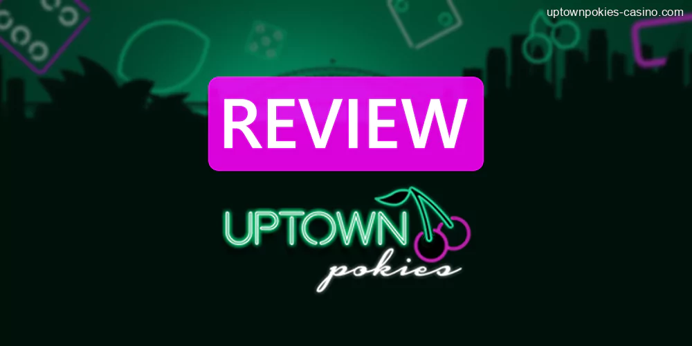Uptown Pokies casino interface screenshot