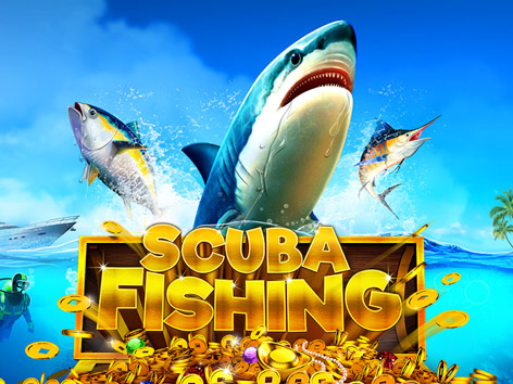 Scuba Fishing Logo